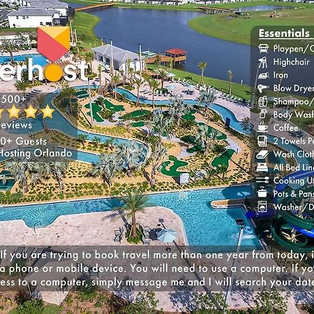 H - New 2 Bedroom Condo - 5 Miles To Disney - Free Water Park キシミー エクステリア 写真