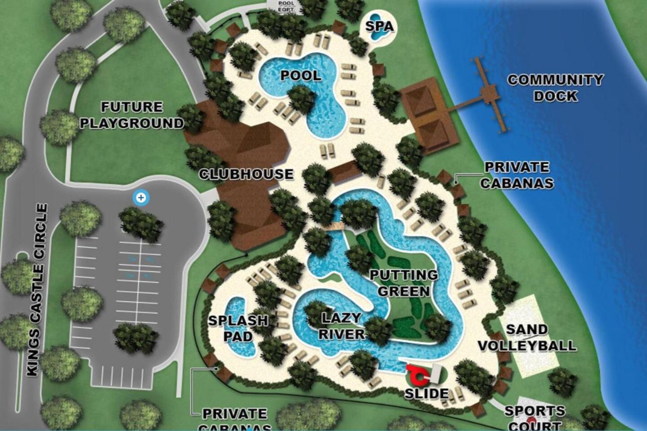 H - New 2 Bedroom Condo - 5 Miles To Disney - Free Water Park キシミー エクステリア 写真