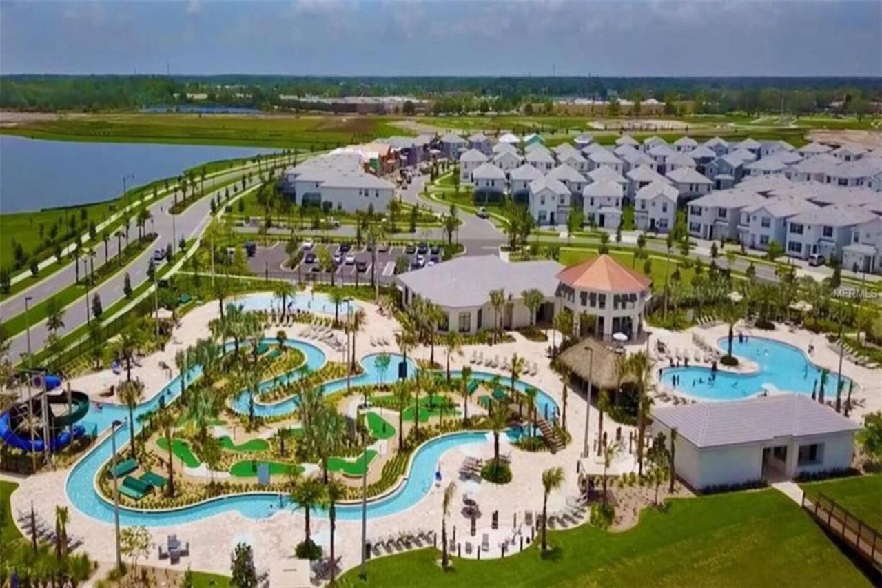 H - New 2 Bedroom Condo - 5 Miles To Disney - Free Water Park キシミー エクステリア 写真