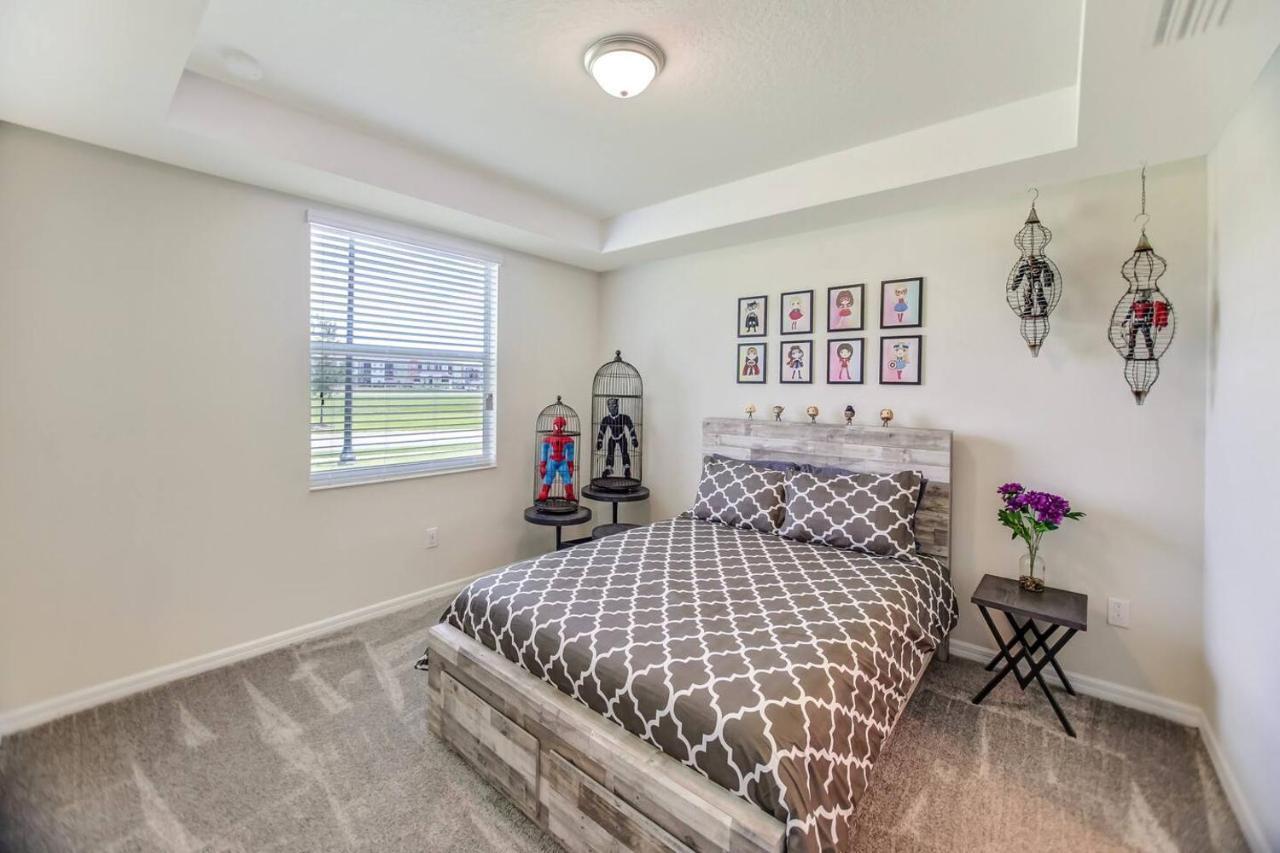 H - New 2 Bedroom Condo - 5 Miles To Disney - Free Water Park キシミー エクステリア 写真