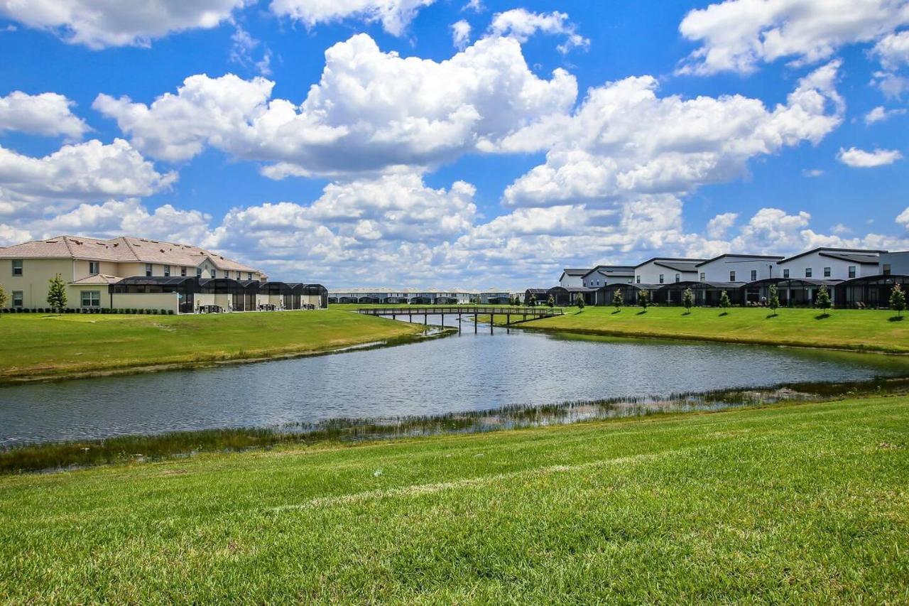 H - New 2 Bedroom Condo - 5 Miles To Disney - Free Water Park キシミー エクステリア 写真