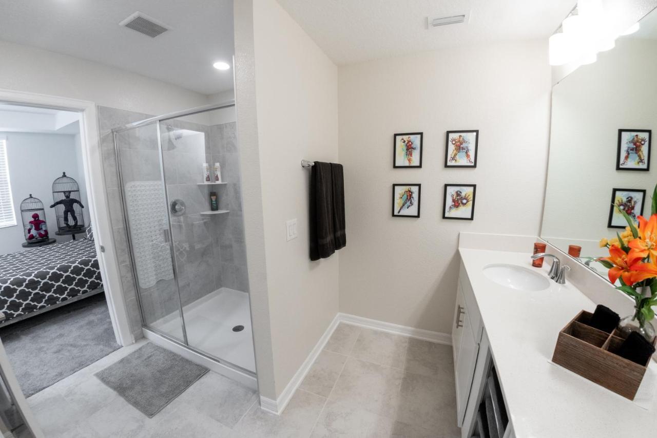 H - New 2 Bedroom Condo - 5 Miles To Disney - Free Water Park キシミー エクステリア 写真